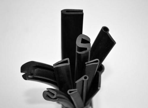 Edge protection rubber profiles